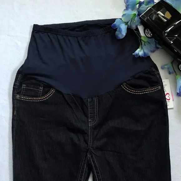 Times Two Maternity NWT Bootcut Jeans Women 1X - Picture 3 of 9